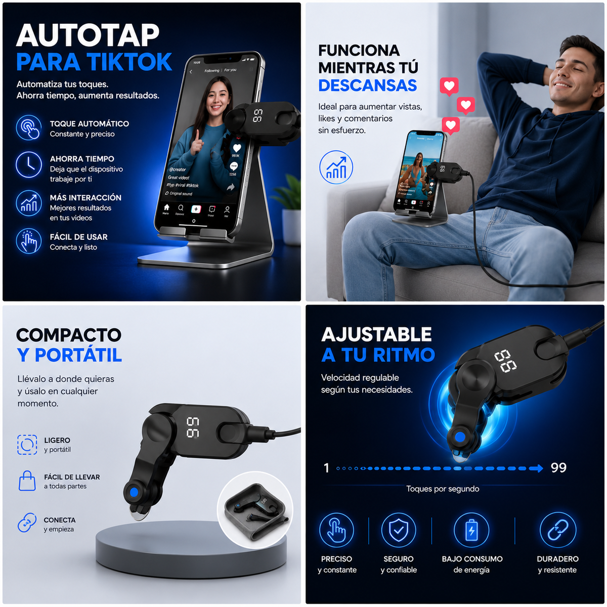 Autotap para Tiktok